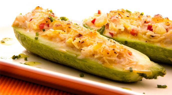 Zucchinis Rellenos